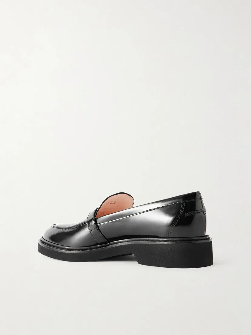 Туфли-лоферы Viv из глянцевой кожи с украшениями Roger Vivier, черный — фото 3