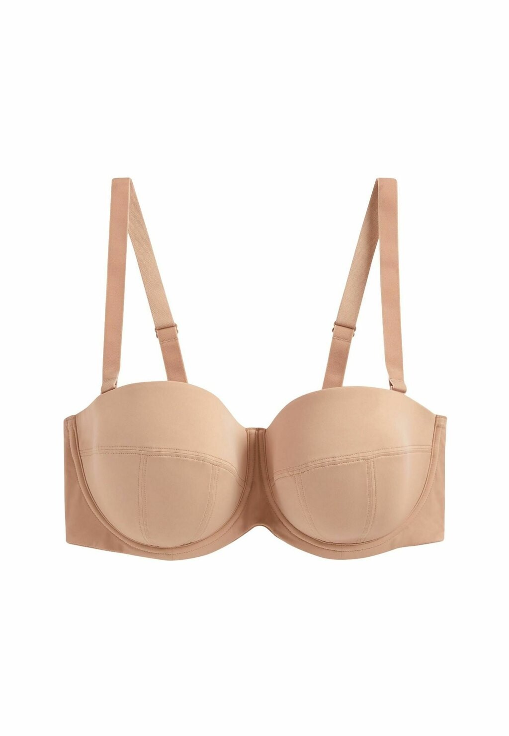 REGULAR FIT F-K Ultimate Support Lightly Padded Multiway Strapless Next, Бюстгальтер на косточках телесный — фото 2