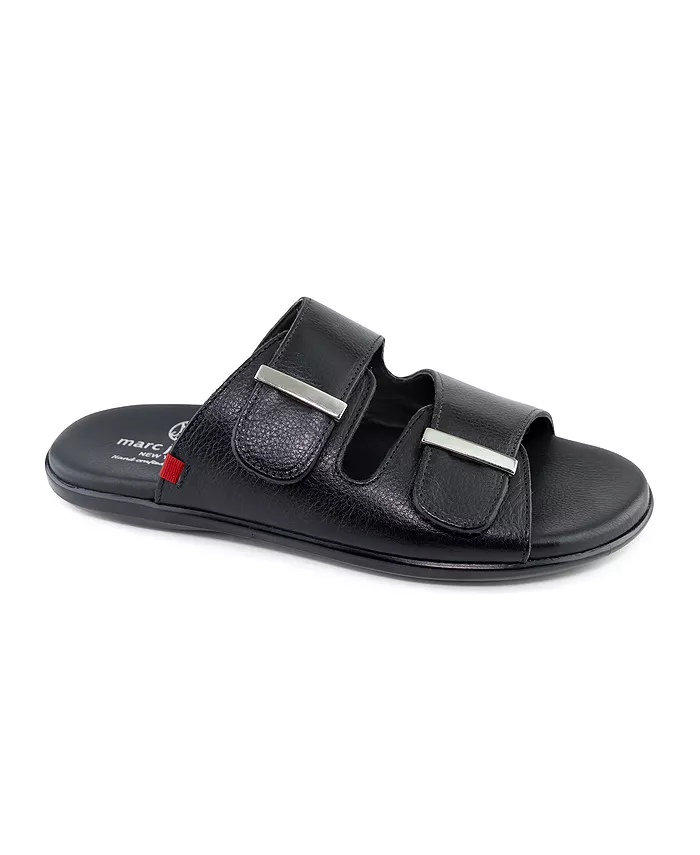 

Мужские удобные сандалии Green Ave Slip On Marc Joseph New York, черный