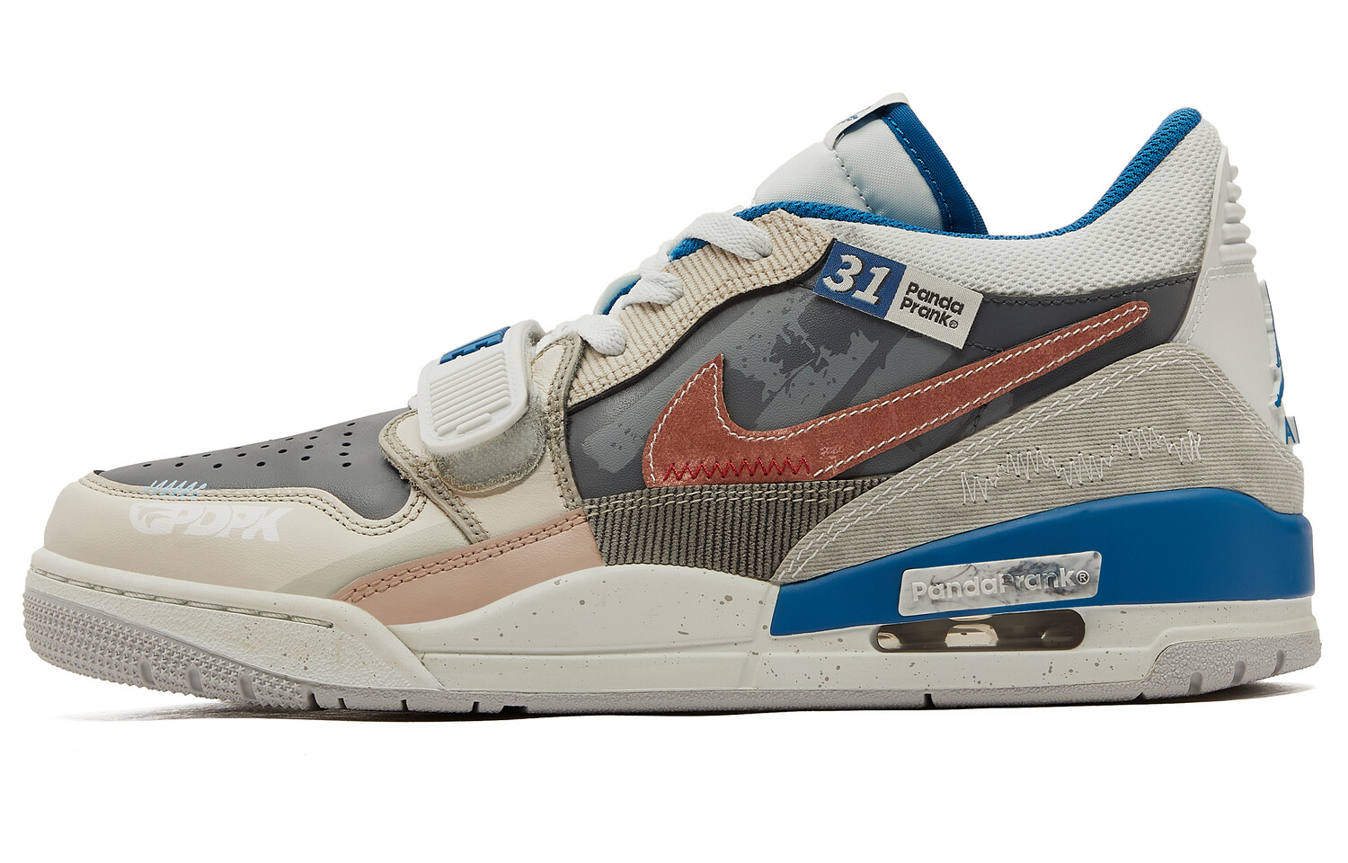 

Баскетбольные кроссовки Legacy 312 мужские с низким верхом цвета рис/серый/синий Jordan