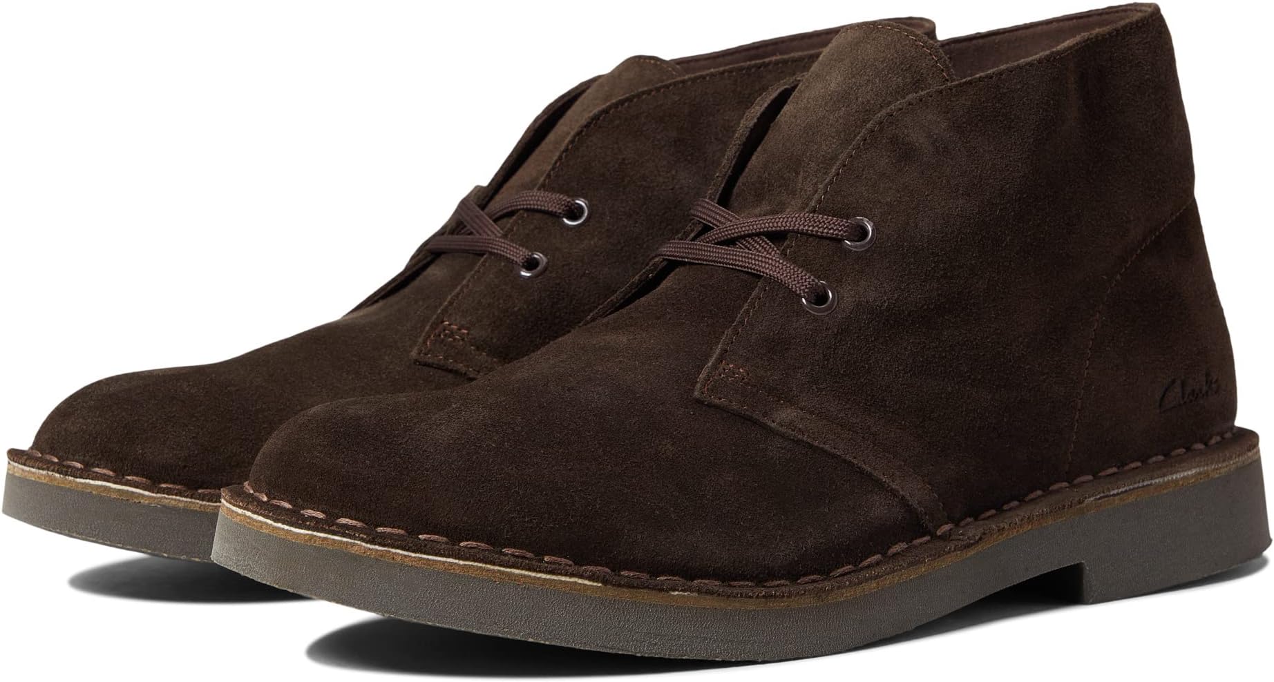 

Ботинки Desert Boot Evo Clarks, цвет Dark Brown Suede