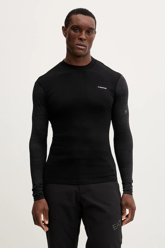 

Функциональный лонгслив с добавлением шерсти Novena Viking, черный