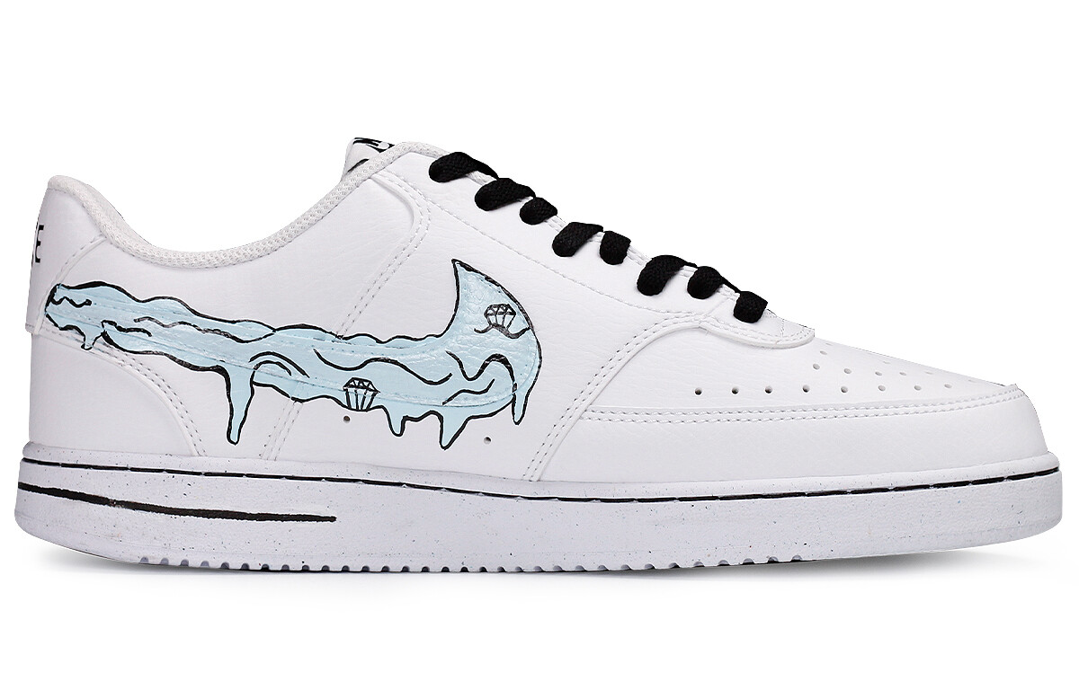 

Мужские кроссовки для скейтбординга Nike Court Vision 1, White/Blue