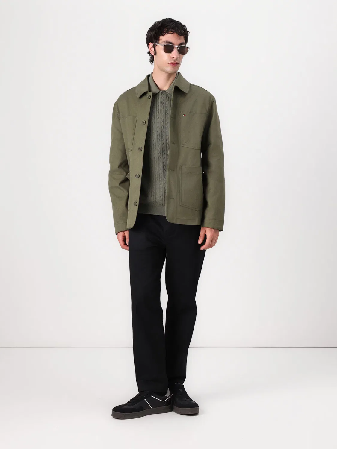 Куртка межсезонья 'CHORE' Tommy Hilfiger, Green — фото 4