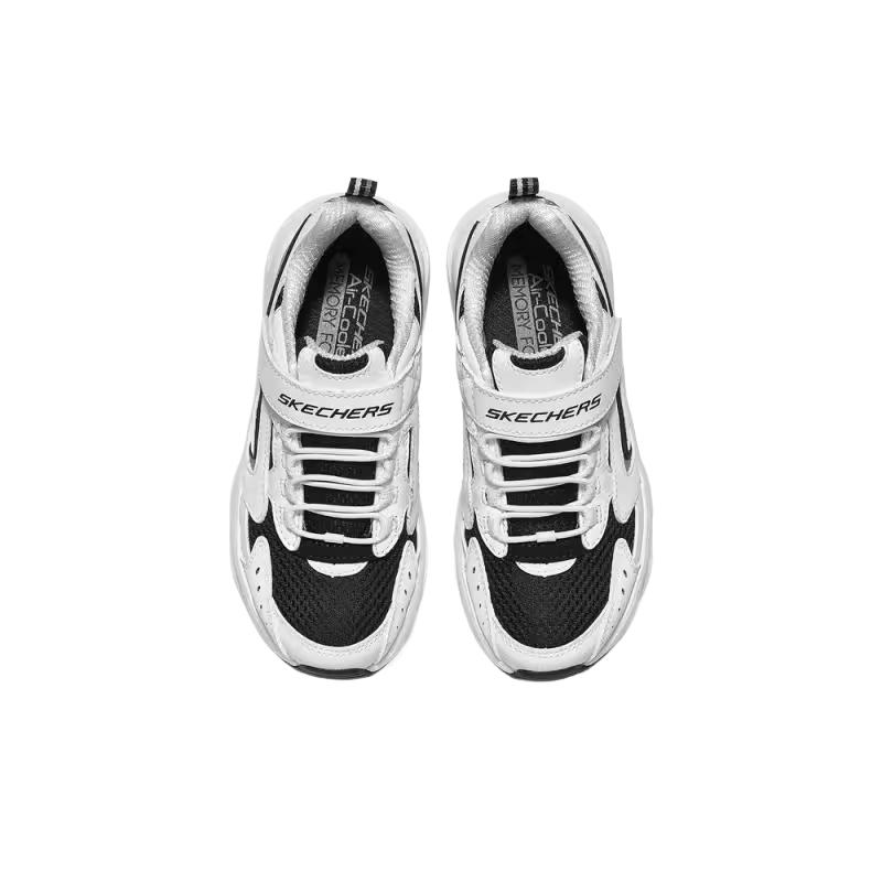 Нескользящие кроссовки Anti Kick Low Top для детей Skechers Kids, белый — фото 3