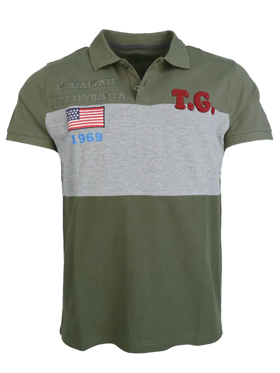 

Футболка TOP GUN "TG20201019", оливковый