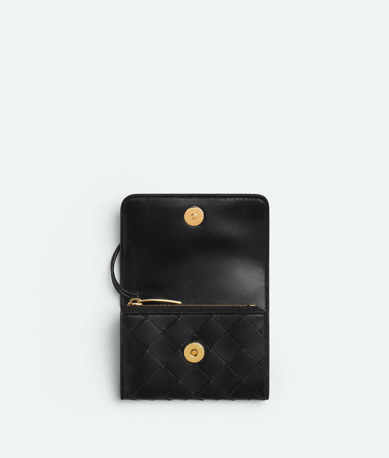 Andiamo business card case BOTTEGA VENETA, черный — фото 2