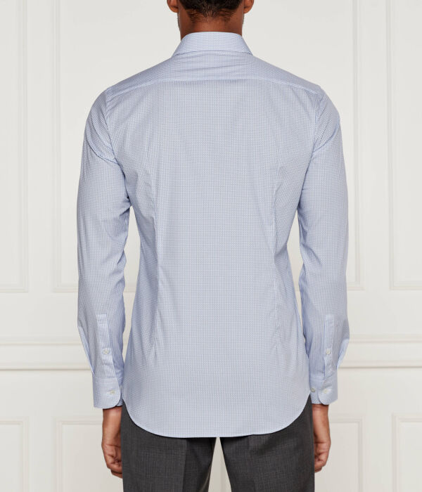 Футболка Boss H Рank S Kent C1 Slim Fit, синий — фото 3