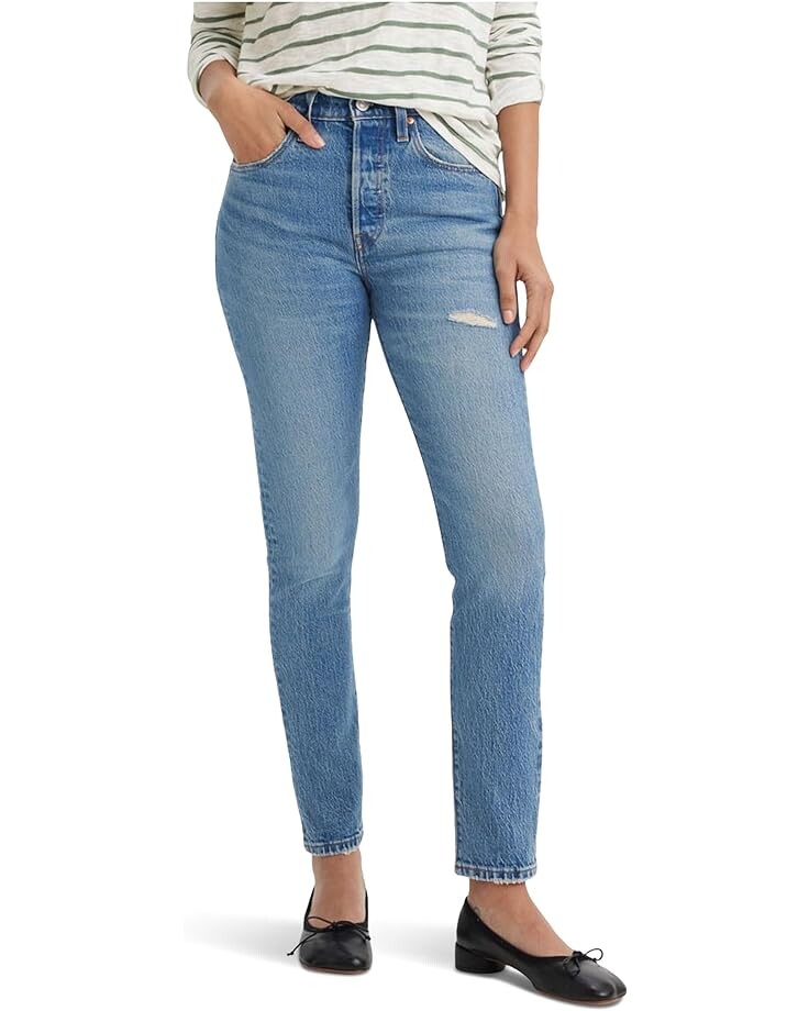 

Джинсы Levi's Premium Premium 501 Skinny, цвет Historically Blue