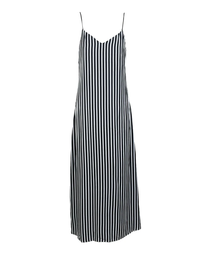 

Длинное атласное платье с застежкой-молнией Tommy Hilfiger, черный