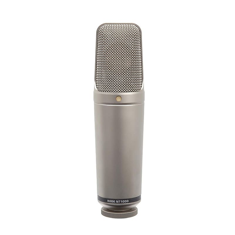 

Студийный конденсаторный микрофон RODE NT1000 Cardioid Condenser Microphone