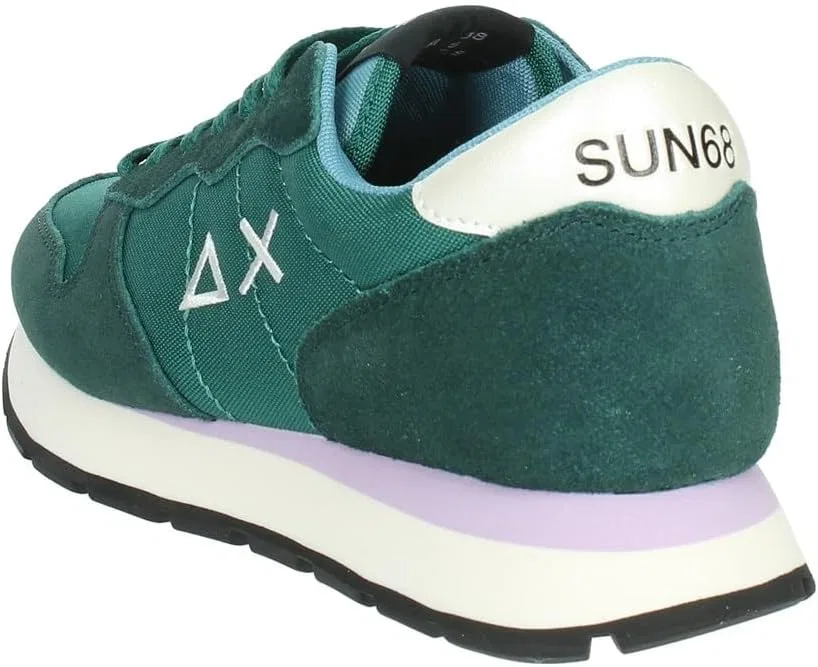 Кроссовки SUN68 Women's Ally Solid Nylon Accessories, Green — фото 2