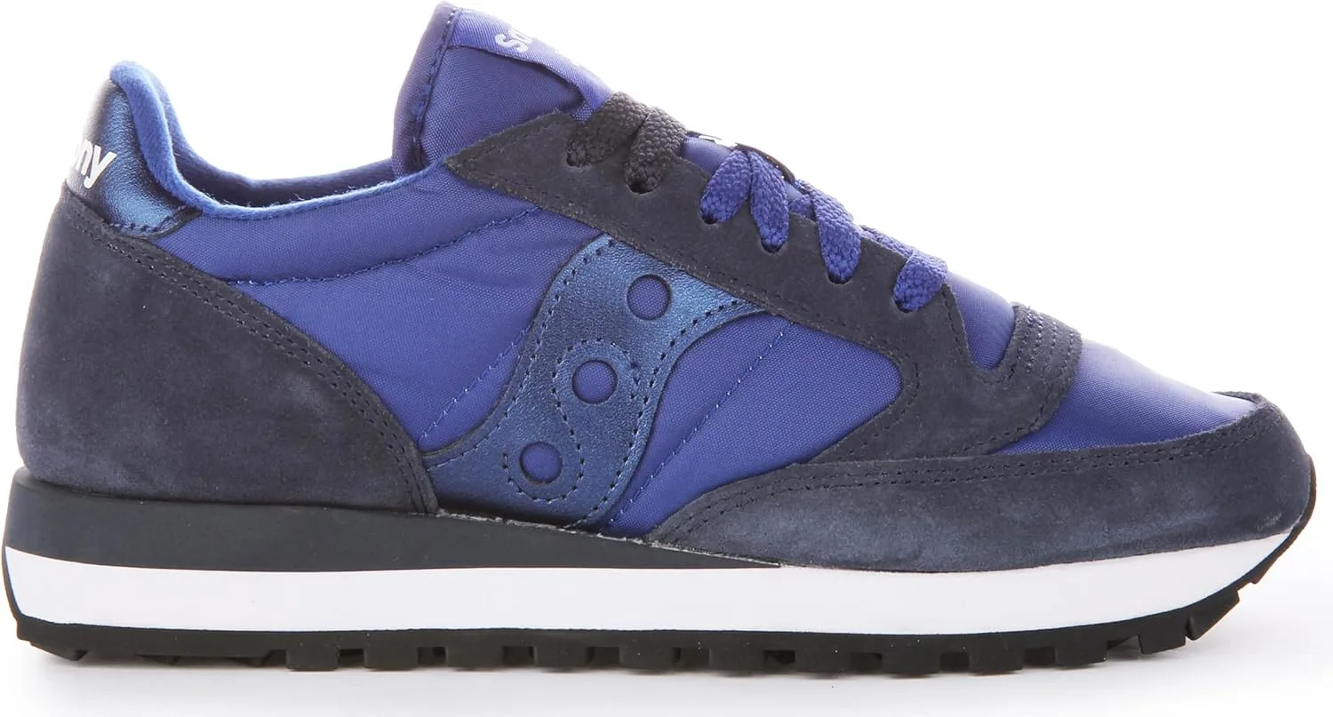 Мужские винтажные кроссовки Saucony Jazz Original, темно-синий — фото 3