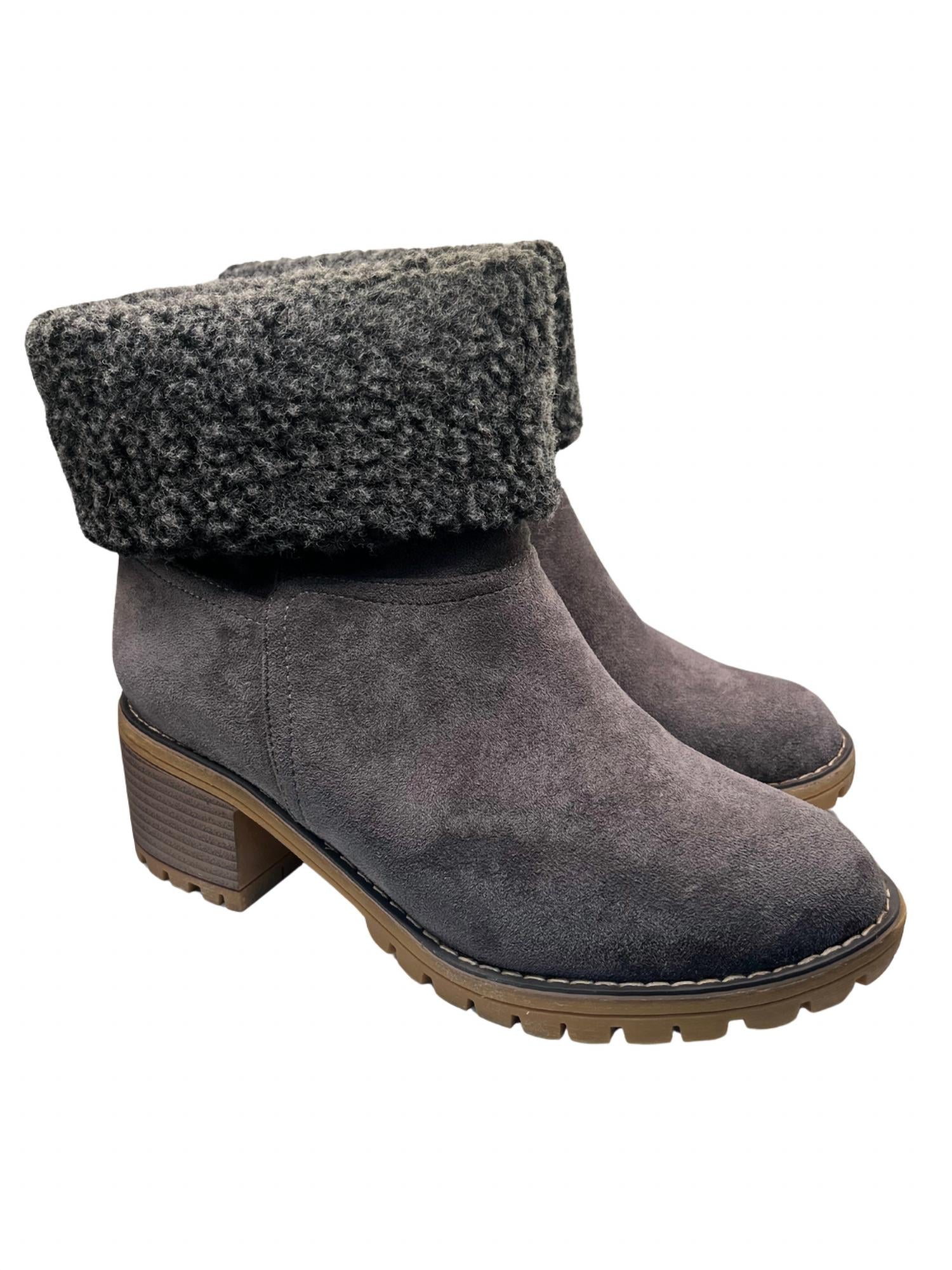 Женские хлопковые ботинки в сером цвете Boutique By Corkys, серый