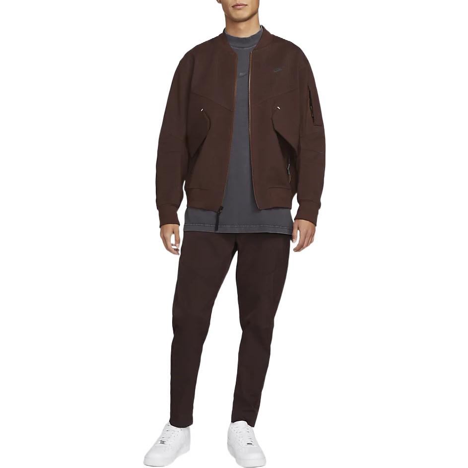 Куртка Men's Nike Sportswear Storm-fit Tech Pack Unlined Loose Zipper Jacket DM5502-215, коричневый — фото 3