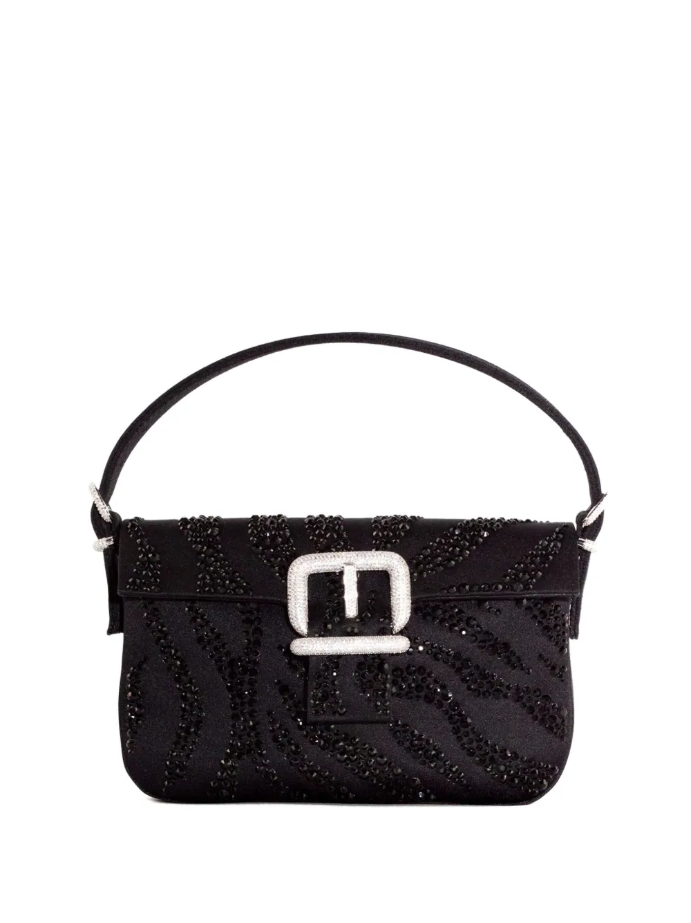 

Сумка-тоут, украшенная кристаллами Gedebe, черный