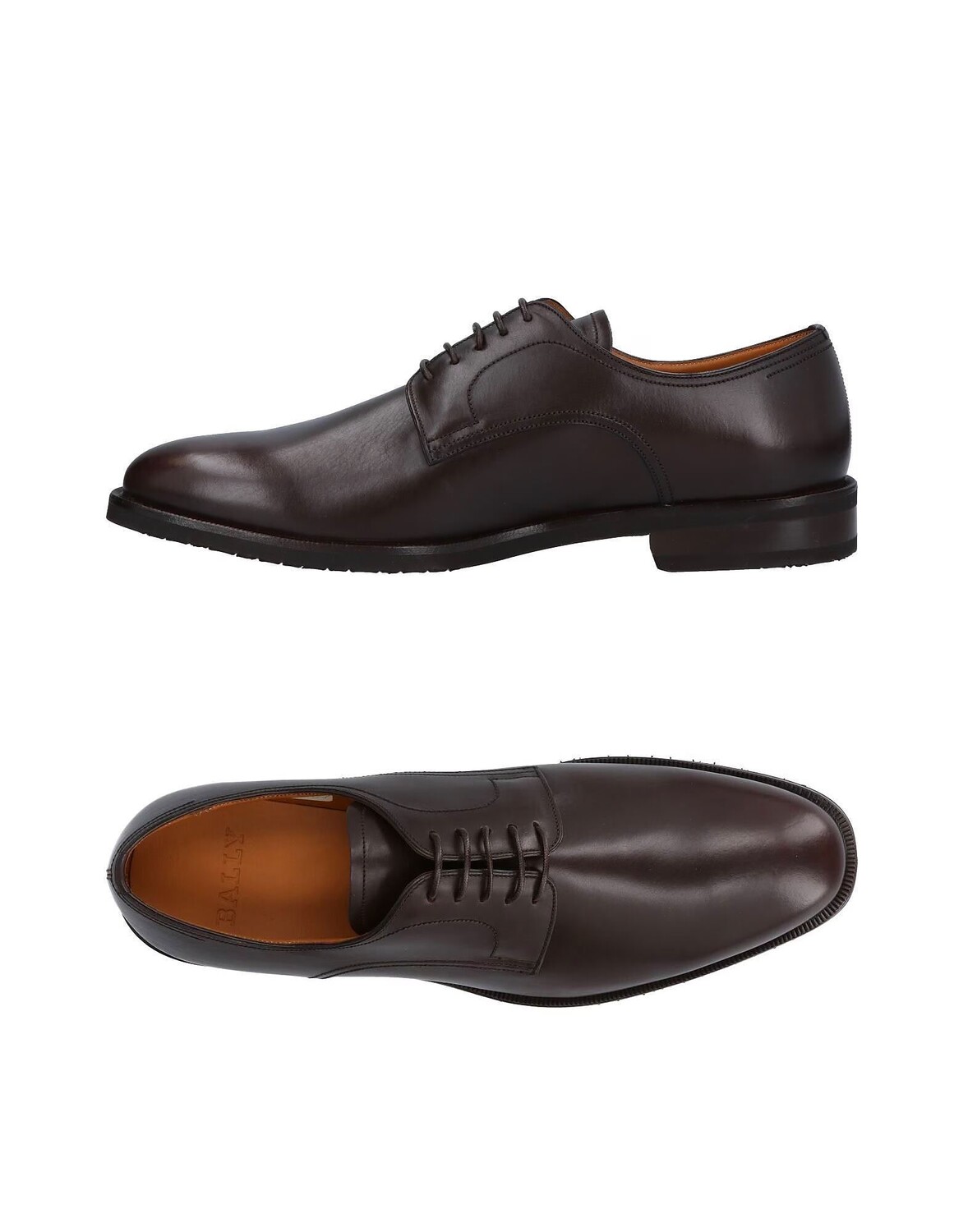 

Туфли на шнуровке Bally, темно-коричневый