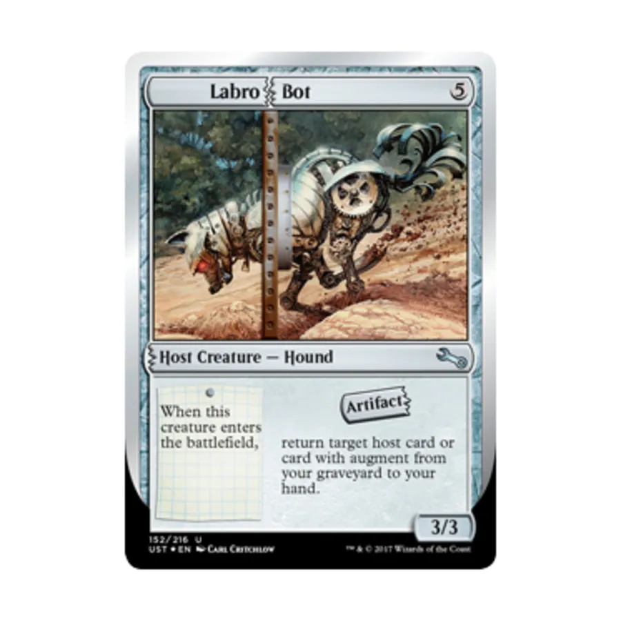 

CCG Лабро Бот (U), MTG - Unstable
