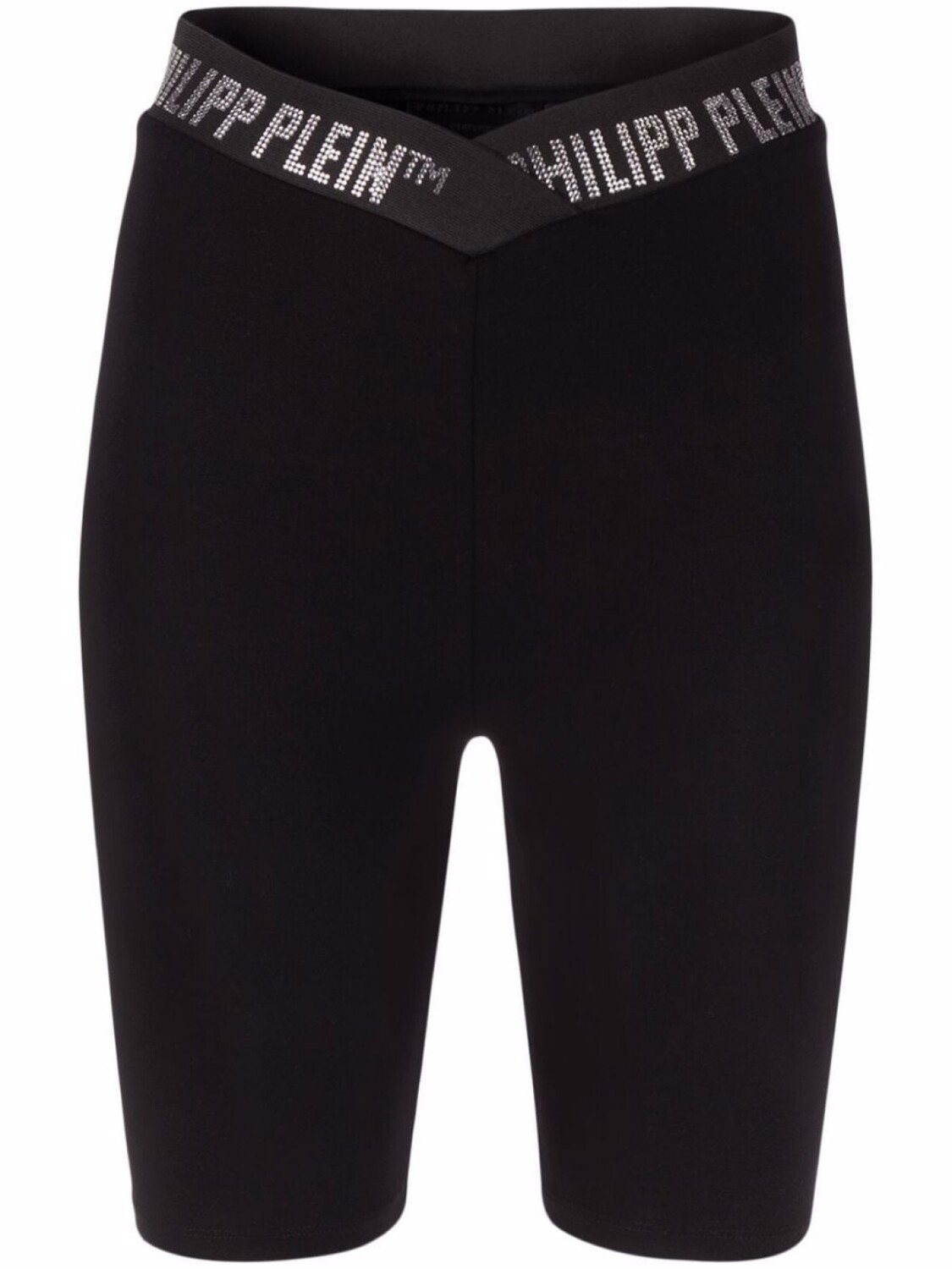 

Philipp Plein шорты Stones с завышенной талией, черный