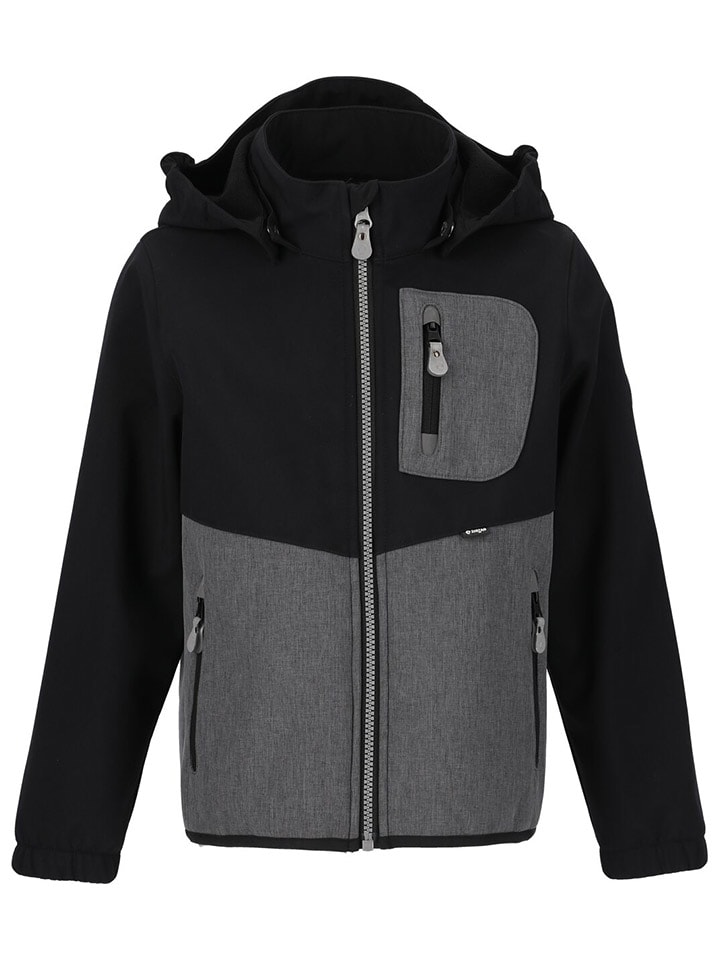 

Куртка софтшелл Tarzan Zigzag, черный/серый