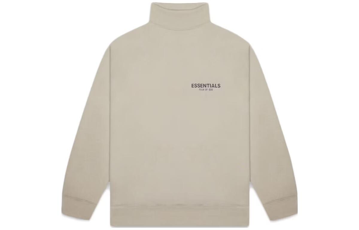 

Толстовка унисекс оливковая Fear Of God Essentials, оливковый