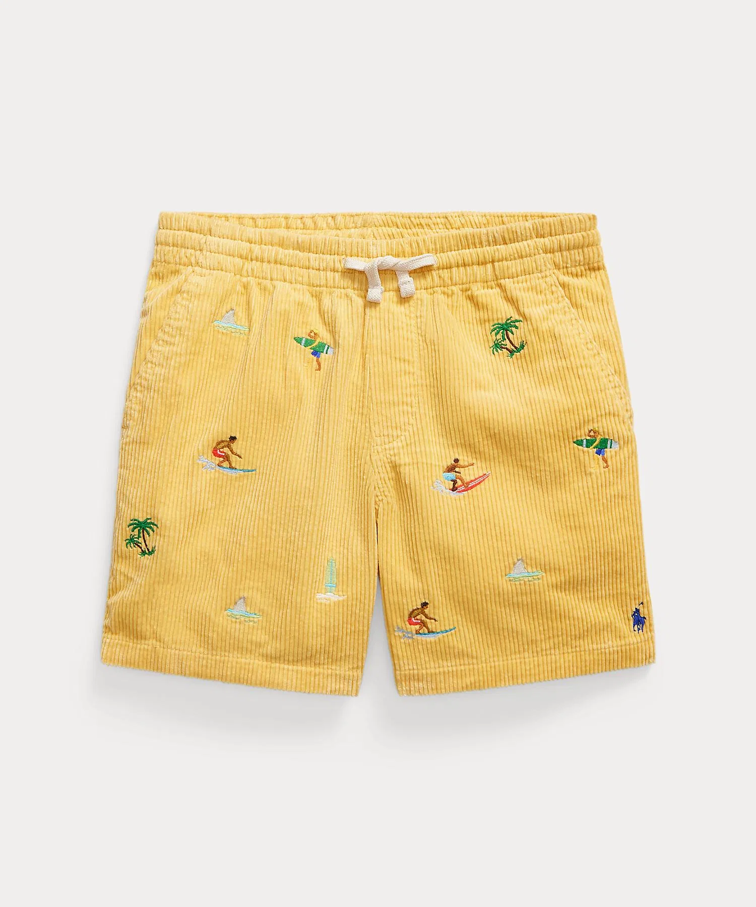Детские шорты Polo Ralph Lauren с вышивкой — фото 2