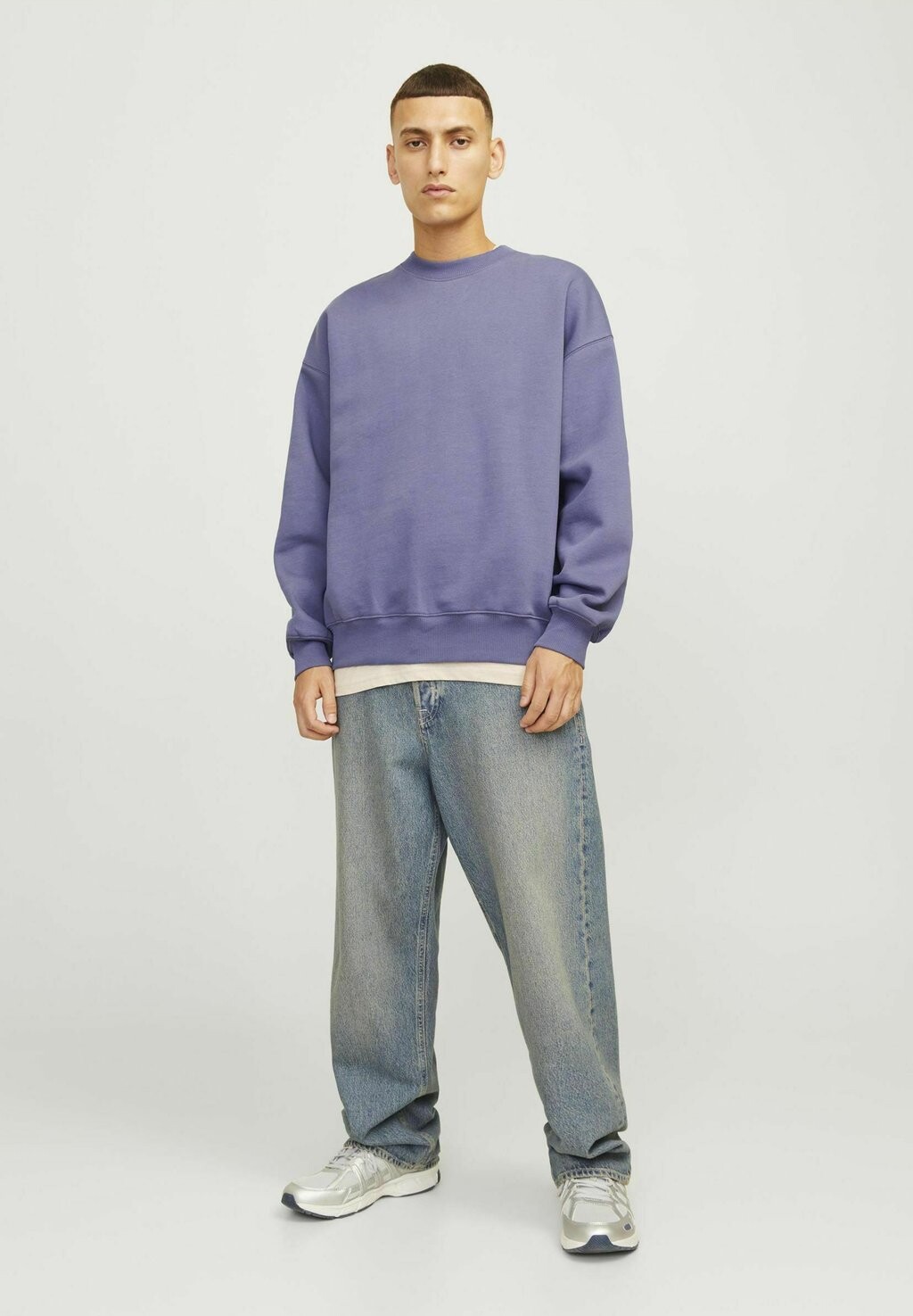 

Толстовка EINFARBIG Jack & Jones, темно-синий