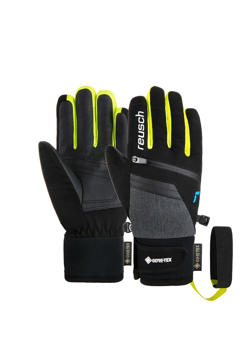 

Лыжные перчатки Reusch "Travis GORE-TEX Junior" в спортивном дизайне, желтый