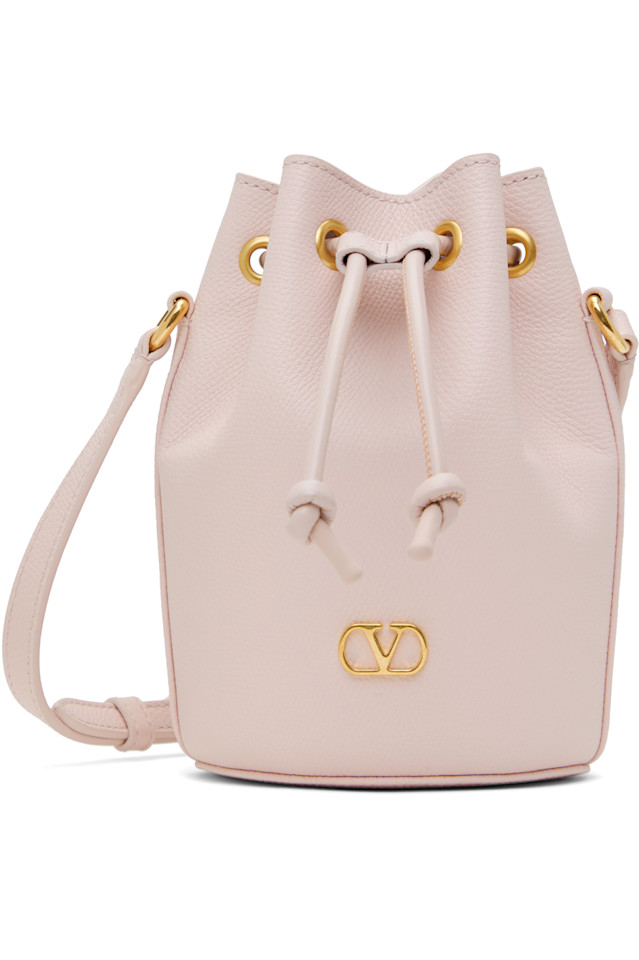 

Мини-сумка на шнурке с фирменным логотипом Vlogo Valentino Garavani, розовый