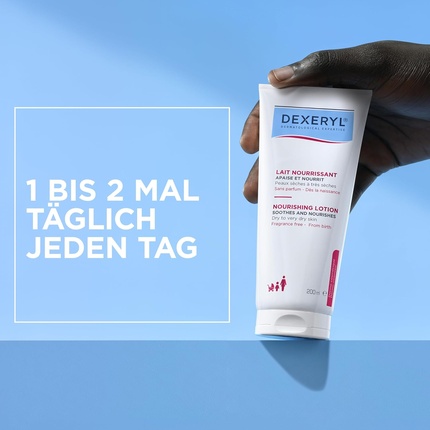 Лосьон для ухода за сухой и очень сухой кожей 24 часа Dexeryl — фото 3