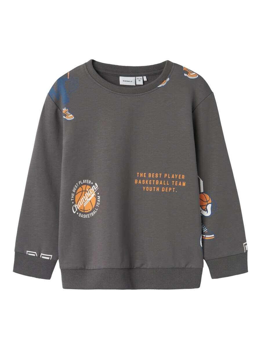 

Худи NAME IT Sweatshirt NMMTHIM, темно-серый