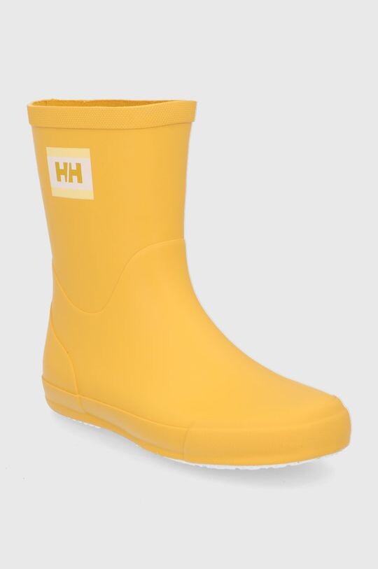 Сапоги женские Helly Hansen резиновые с логотипом, желтый — фото 2