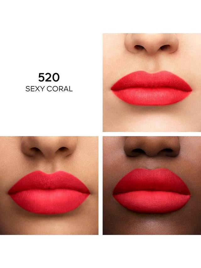Нежный матовый бальзам для губ Kiss Kiss Guerlain, 520 Sexy Coral — фото 3