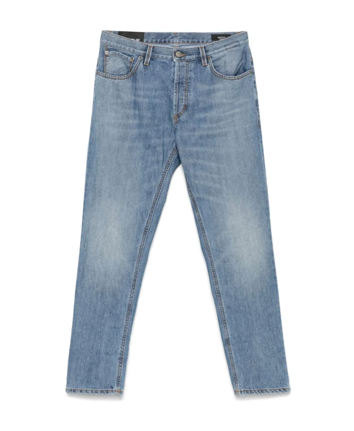 

Светло-Голубые джинсы из денима с классическими карманами Dondup, синий