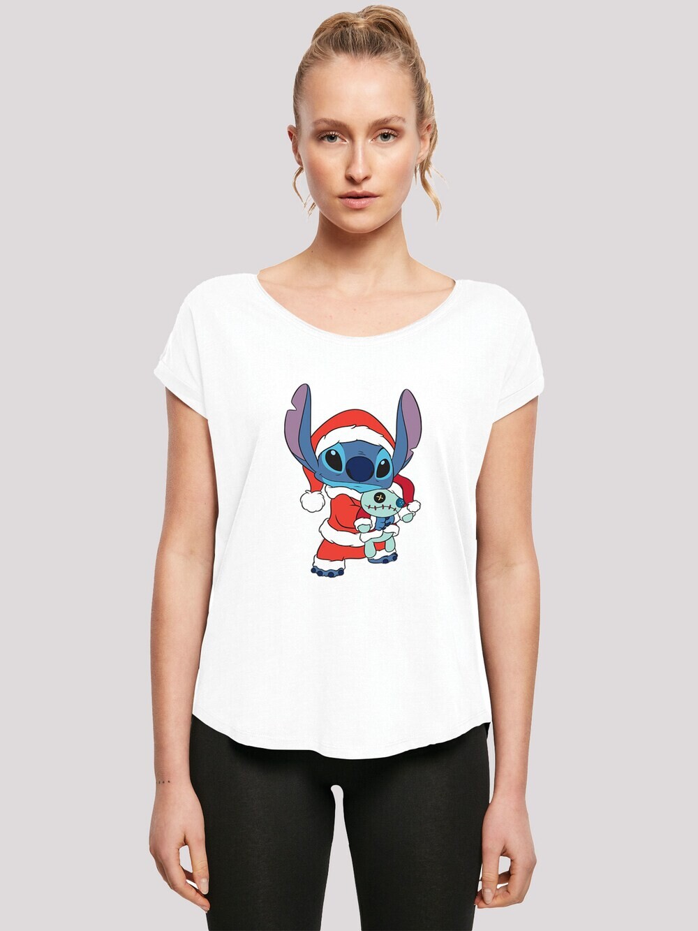 

Рубашка F4NT4STIC Disney Lilo & Stitch, от белого