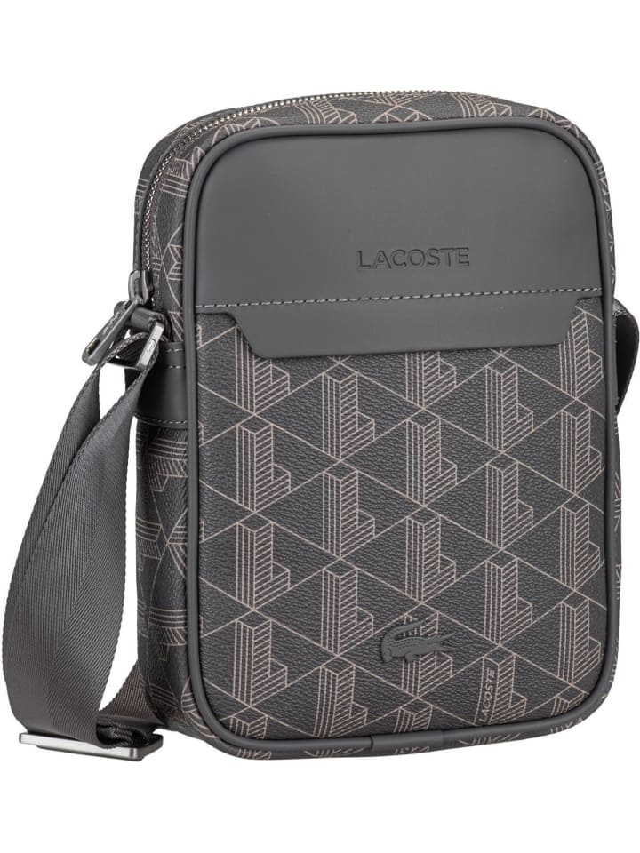

Наплечная сумка Lacoste, цвет mono castlerock string