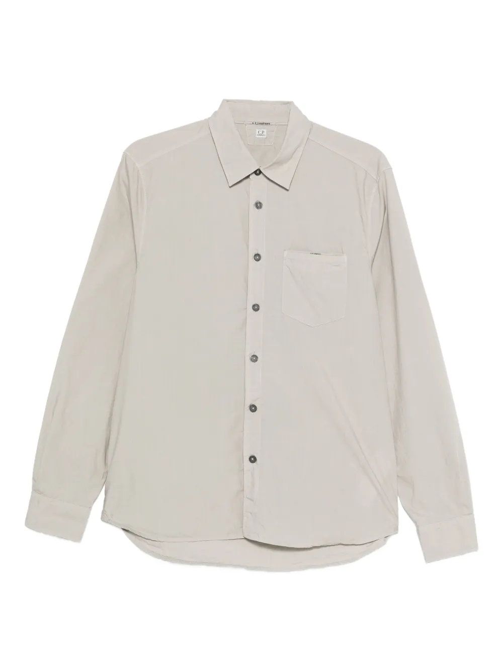 

Рубашка с длинными рукавами и карманом C.P. Company, нейтральный