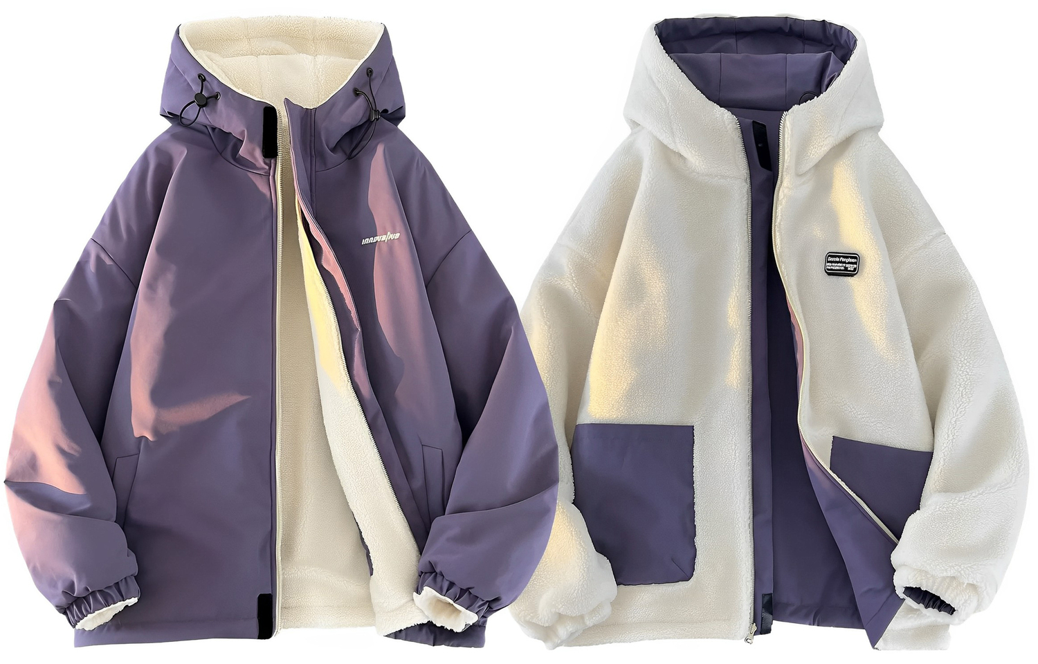 

WARRIOR Пуховик Unisex, Purple