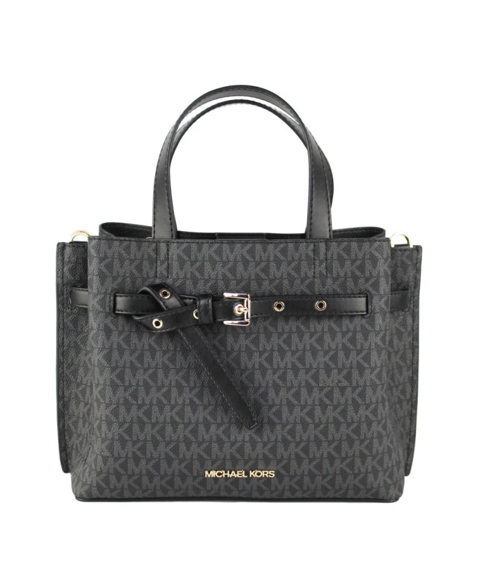 

Стильная маленькая сумка сэтчел Emilia Michael Kors, черный