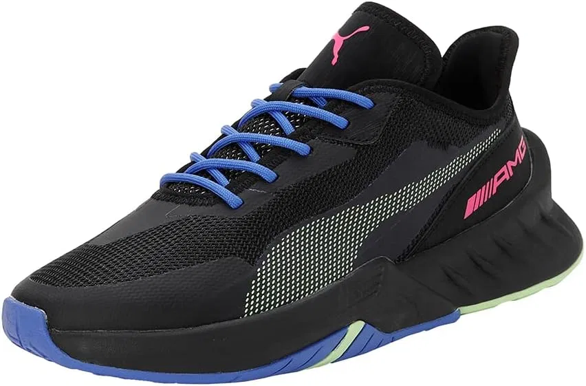 Кроссовки Puma Unisex Adult Mapf1 Amg Maco SL, Black Royal Sapphire Bright Pink