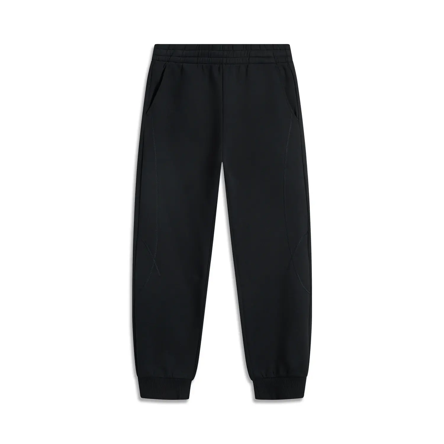 

LINING Спортивные штаны Sports Lifestyle Collection Sports Trendy Collection вязаные женские черные