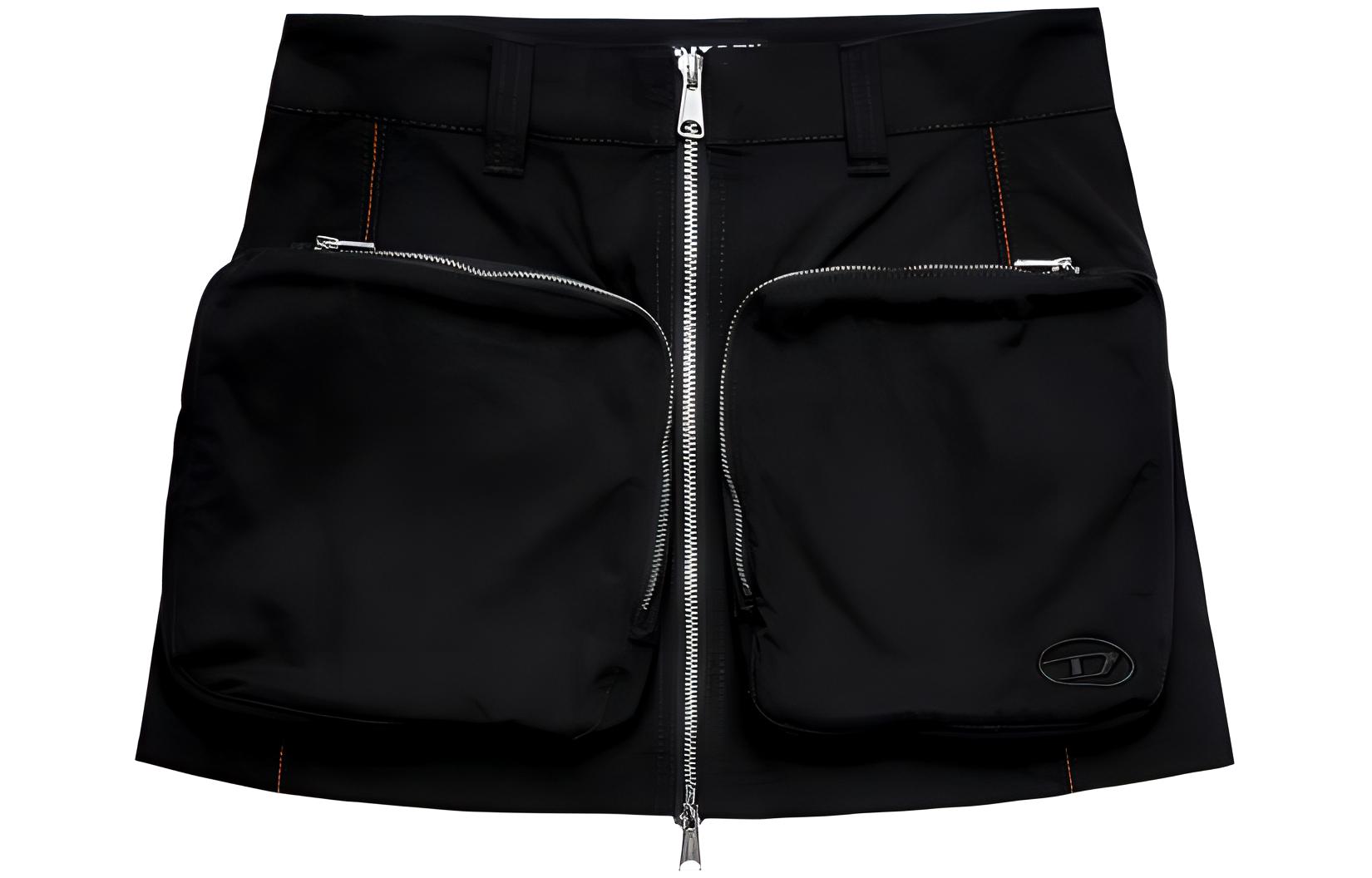 

DIESEL Повседневная короткая юбка женская черная