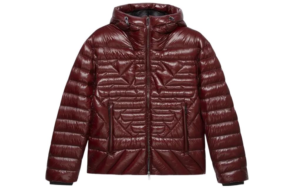 

EMPORIO ARMANI Красная пуховая куртка Men's Red, Red