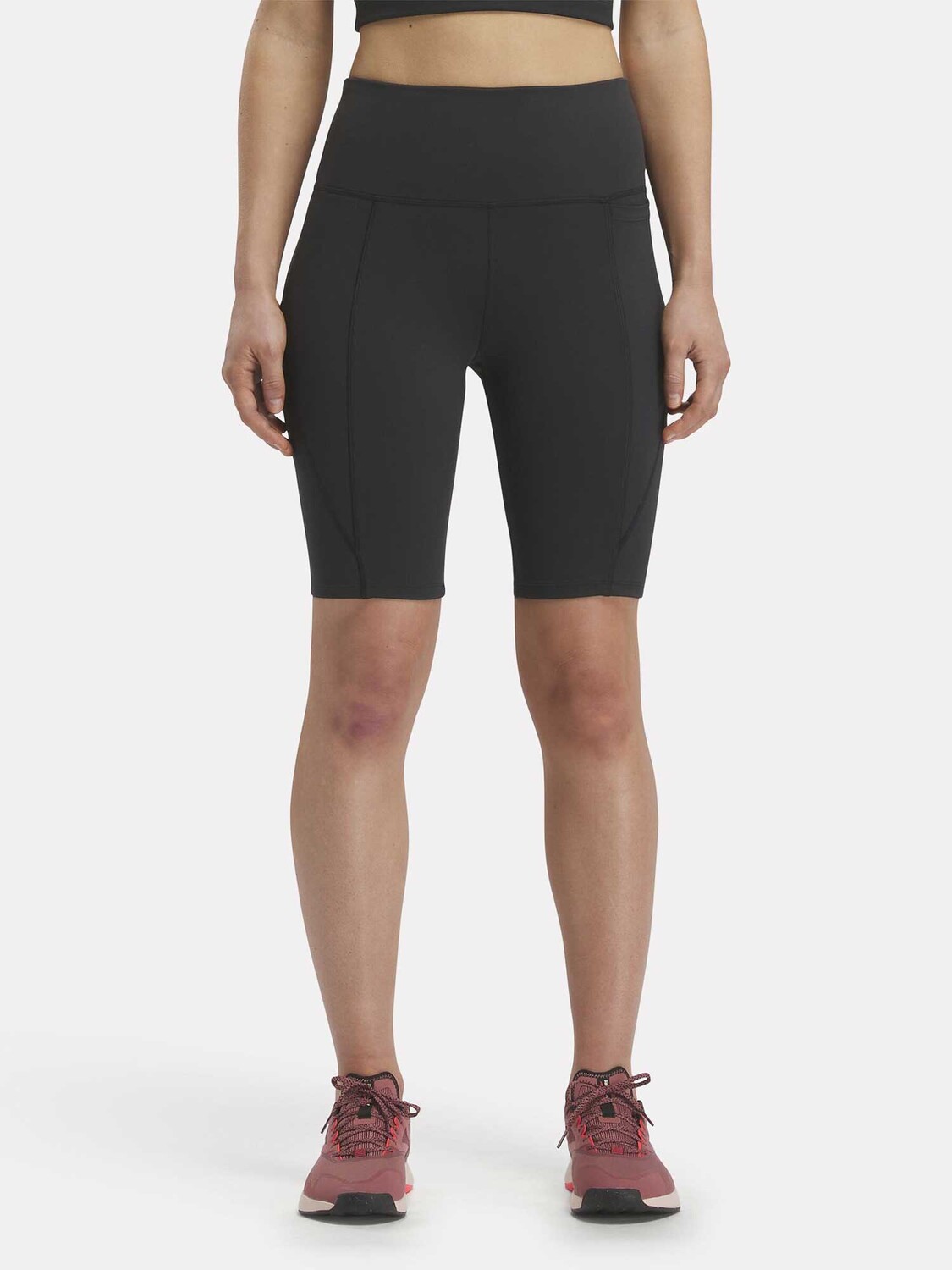 

Тайтсы Reebok RI SL Fitted Short, черный