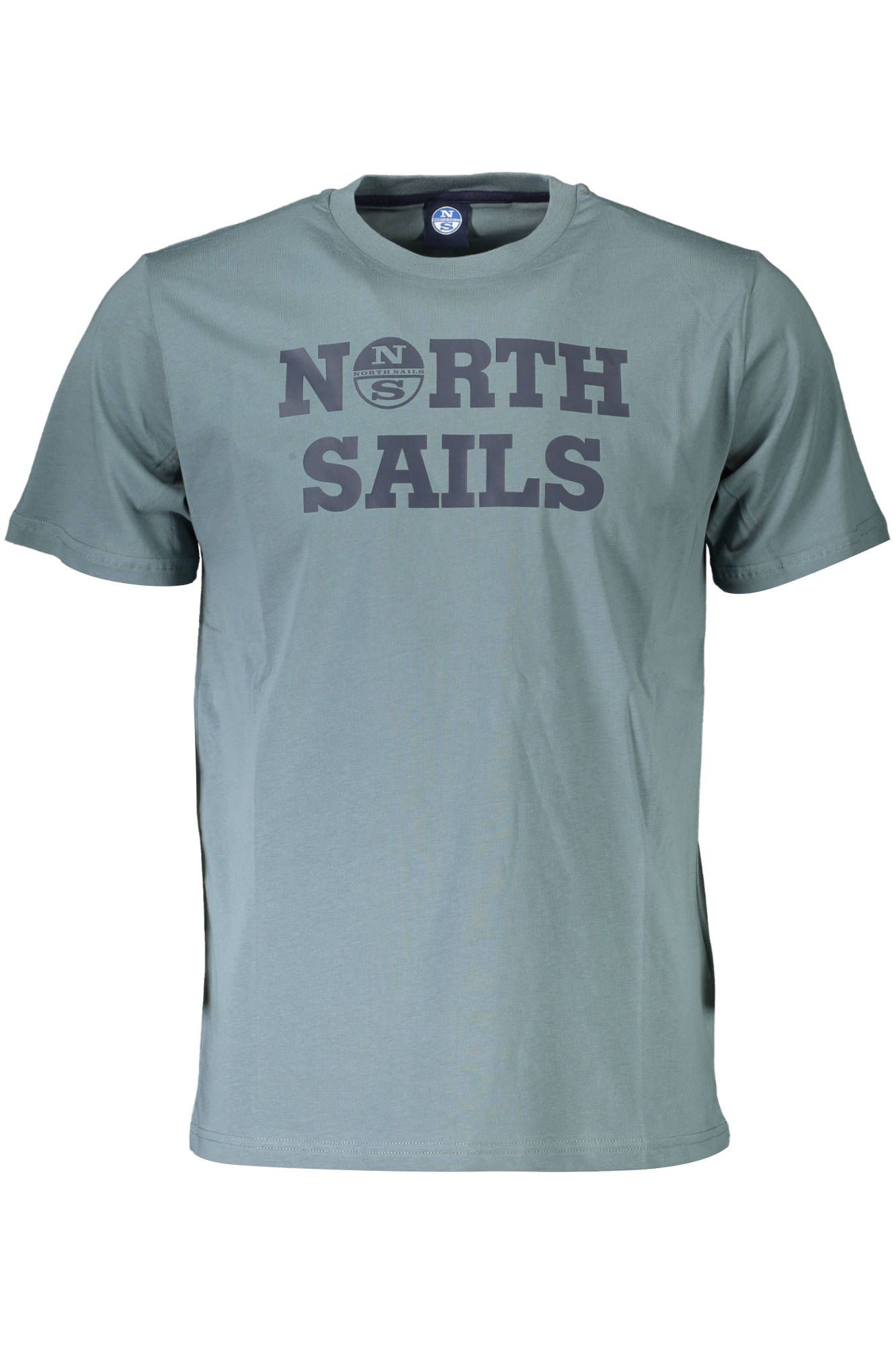 

Зеленая хлопковая мужская футболка North Sails