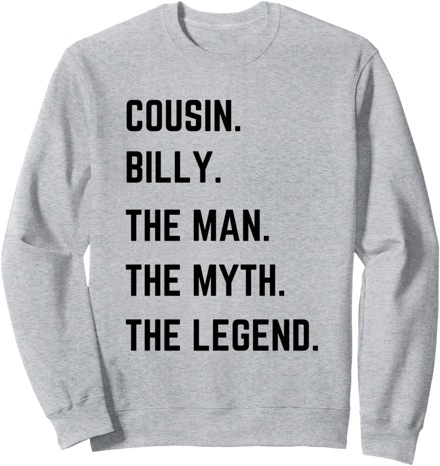 

Толстовка ко Дню отца Легенды, кузен Билли, серая Cousin The Man The Myth The Legend Mens Gifts, Серый, Толстовка ко Дню отца Легенды, кузен Билли, серая Cousin The Man The Myth The Legend Mens Gifts