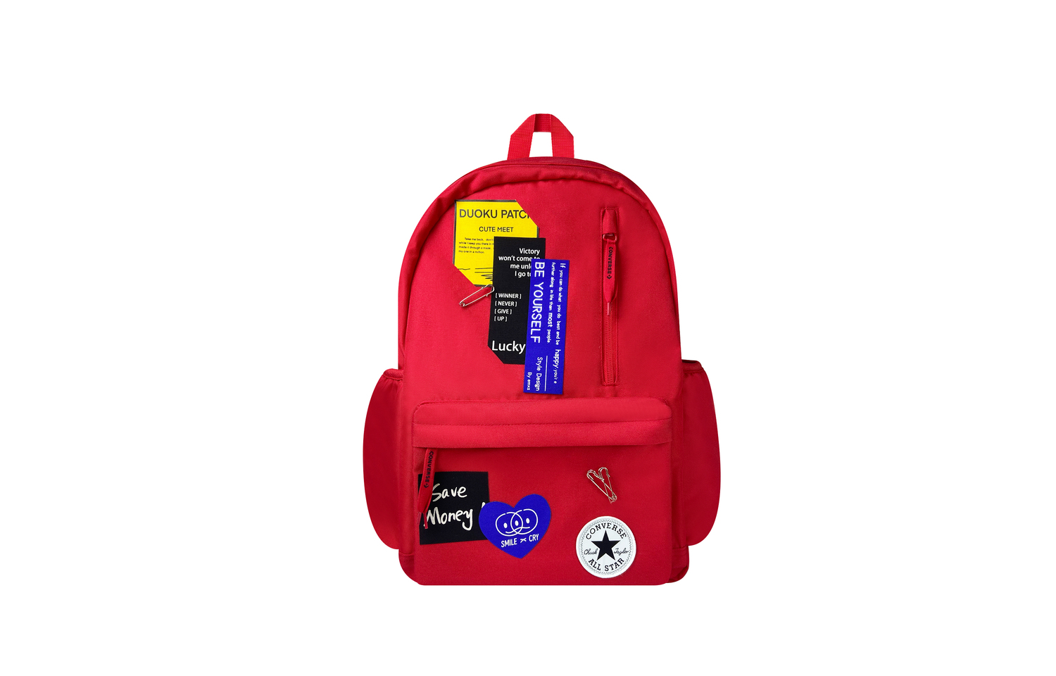 

Converse Средний унисекс красный рюкзак из полиэстера, Electronic Memoir