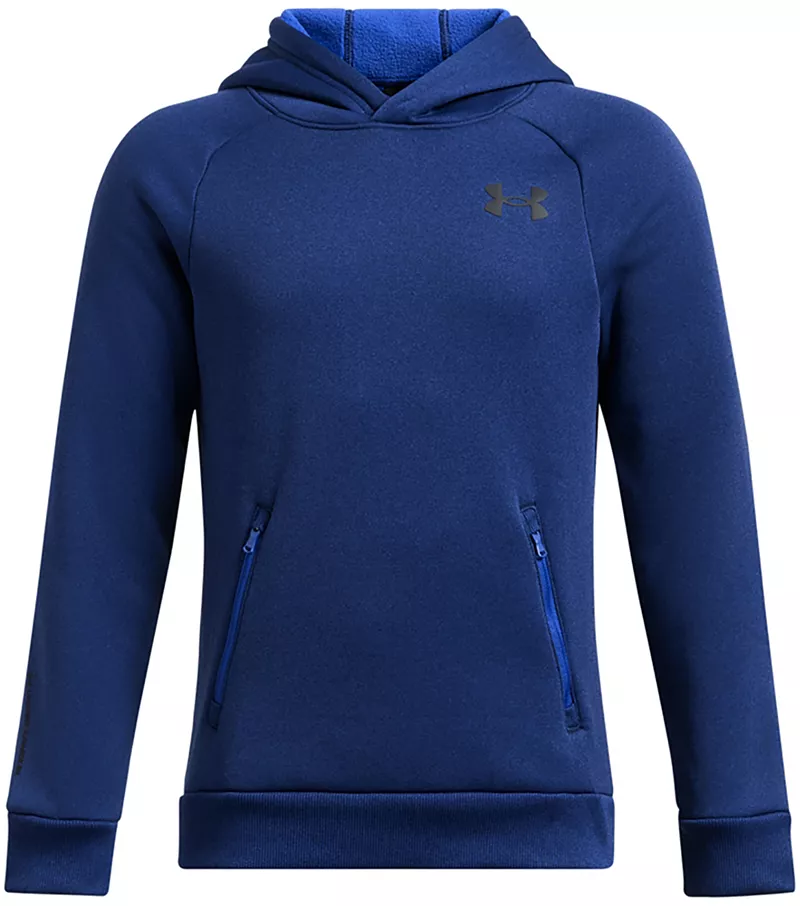 

Толстовка Armor Fleece Pro для мальчиков Under Armour, цвет Tech Blue/Midnight Navy