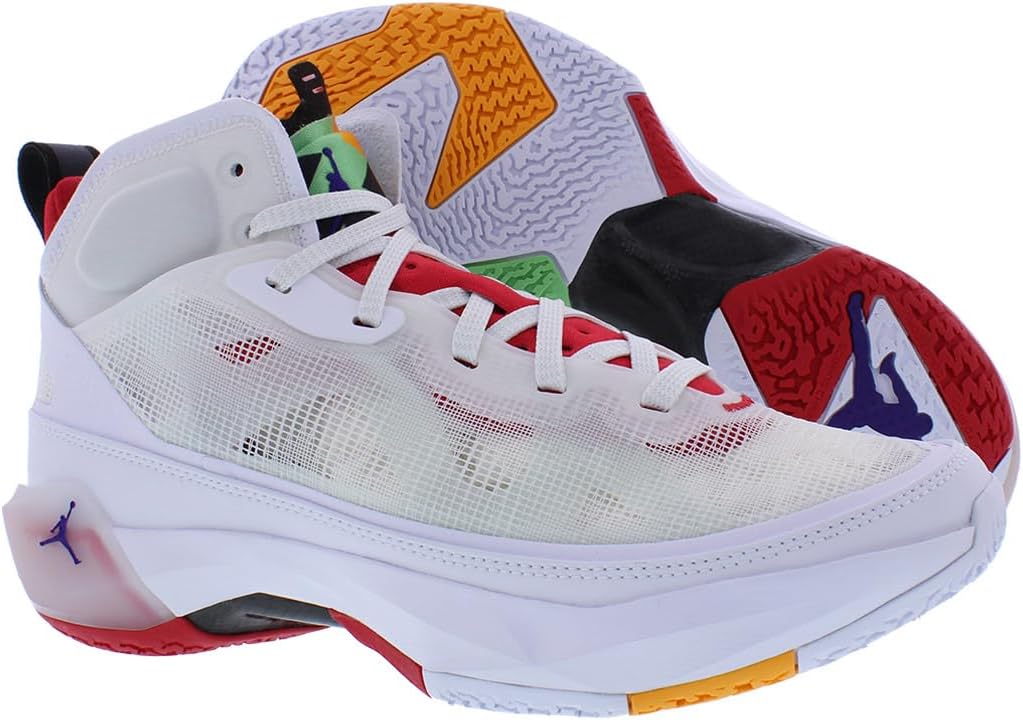 Мужские кроссовки Nike Air Flight Lite Mid, белый/красный — фото 2