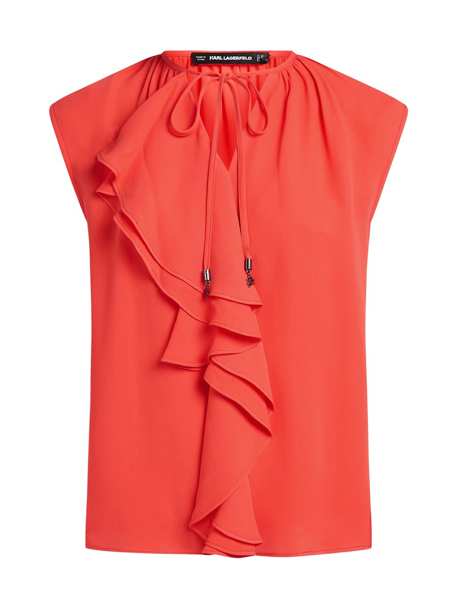 

Блузка Karl Lagerfeld, цвет Orange red